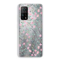 Sierlijke bloemen: Xiaomi Mi 10T 5G Transparant Hoesje