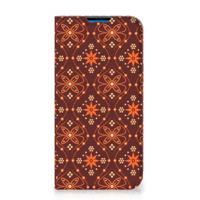 iPhone 14 Pro Max | Hoesje met Magneet | Batik Brown