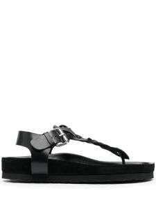ISABEL MARANT sandales à brides tressées - Noir