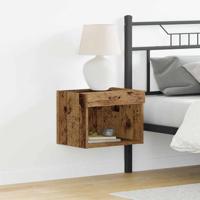 TV-kast 2 pcs Oud hout 40 x 30 x 30 cm Bewerkt hout