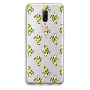 Bananas: OnePlus 6 Transparant Hoesje