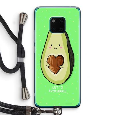 Avocuddle: Huawei Mate 20 Pro Transparant Hoesje met koord