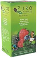 Puro Bio thee Bosvruchten, fairtrade, pak van 25 zakjes