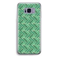 Moroccan tiles 2: Samsung Galaxy S8 Plus Transparant Hoesje