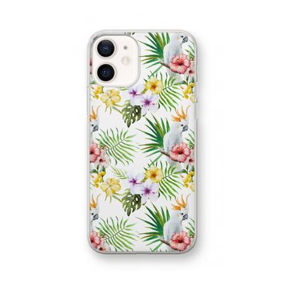 Gele kuif: iPhone 12 Transparant Hoesje