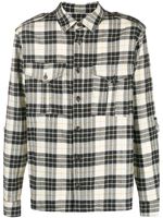 Ih Nom Uh Nit chemise à imprimé tartan - Blanc