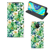 Xiaomi Redmi Note 9 Pro | 9S Smart Cover Orchidee Groen - thumbnail