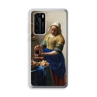 The Milkmaid: Huawei P40 Transparant Hoesje