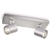 Philips PlafondspotsMy Living Runner 2-lichts metaalgrijs - 530924812