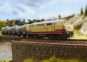 Minitrix 11160 N Digitale startset DB 217 met goederentrein