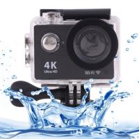 H9 4K Ultra HD1080P 12MP 2 inch LCD scherm WiFi Sport Camera, 170 graden brede hoeklens, 30m Waterdicht(zwart)