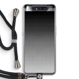 Musketon Halftone: Samsung Galaxy A80 Transparant Hoesje met koord