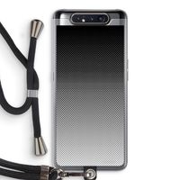 Musketon Halftone: Samsung Galaxy A80 Transparant Hoesje met koord