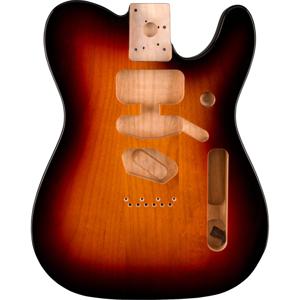 Fender Deluxe Series Telecaster SSH Alder Body 3-Color Sunburst losse elzenhouten solid body voor elektrische gitaar