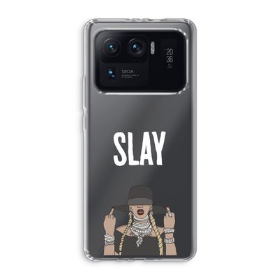 Slay All Day: Xiaomi Mi 11 Ultra Transparant Hoesje