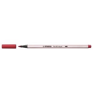 Stabilo pen 68 brush 50 - donkerrood