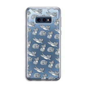 Poezen: Samsung Galaxy S10e Transparant Hoesje