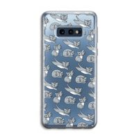 Poezen: Samsung Galaxy S10e Transparant Hoesje