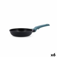 Pan Quid Confort Blauw Metaal Ø 20 cm (6 Stuks)