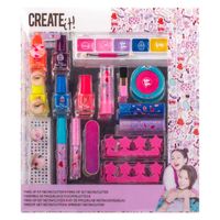 Create it! Beauty Make-Up Box Neon/Glitters - thumbnail