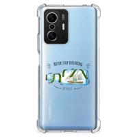 Xiaomi 11T | 11T Pro Stevig | Bumper Hoesje | Boho Bottle