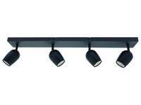 Freelight Spot Trova 4 lichts L 75 cm zwart