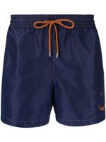 Paul Smith short de bain à logo imprimé - Bleu