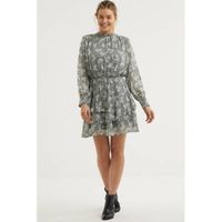 Eksept by Shoeby jurk Hot Printed zwart/wit - thumbnail