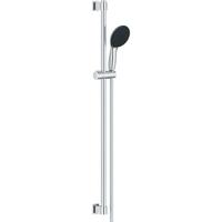 Doucheset met 3-straals douchekop, 90cm staaf en flexibele slang - GROHE Vitalio Start 110 26956001 - Waterbesparend - Chroom