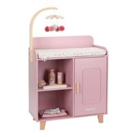 Little Dutch houten roze baby commode - thumbnail