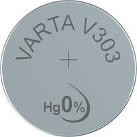 Varta Zilveroxide Batterij SR44 | 1.55 V DC | 170 mAh | Zilver | 10 stuks - VARTA-V303 VARTA-V303 - thumbnail