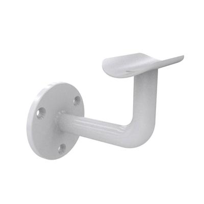 Witte leuningdrager voor handleuning Ø42,4