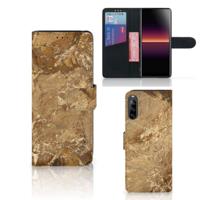 Sony Xperia L4 | Bookcase | Marmer Creme