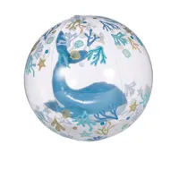Little Dutch ocean dreams strandbal 3D figuur blauw Little Dutch ocean dreams strandbal 3D figuur blauw