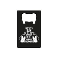 Paperdreams Flesopener beter een buik van het zuipen