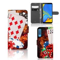 Samsung Galaxy A7 (2018) | Wallet Case | met Pasjes | Casino