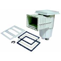 Aquaforte Grote Witte Wandskimmer voor Beton/Foliewand Vijvers - Schoon Water 3-5 m³/u