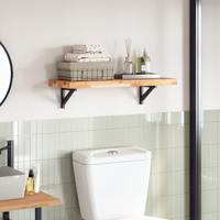 Tafelblad rechthoekig 100x30x4 cm massief acaciahout