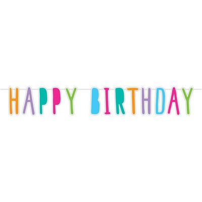 Haza Witbaard Letterslinger happy birthday, 6mtr.
