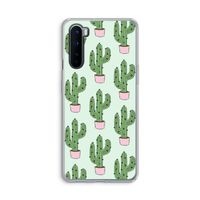 Cactus Lover: OnePlus Nord Transparant Hoesje
