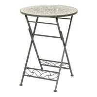 Tafel Bistro 899263 Zwart Ijzer Ø 60 x 76 cm
