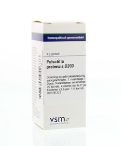VSM Pulsatilla pratensis D200 (4 gr)