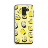 When Life Gives You Lemons...: Samsung Galaxy J8 (2018) Transparant Hoesje - thumbnail