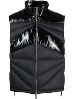 Armani Exchange gilet à design matelassé - Noir - thumbnail