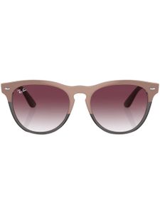 Ray-Ban lunettes de soleil Ibis à monture ronde - Marron