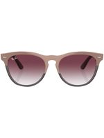 Ray-Ban lunettes de soleil Ibis à monture ronde - Marron