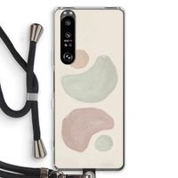 Geo #10: Sony Xperia 1 III Transparant Hoesje met koord Geo #10: Sony Xperia 1 III Transparant Hoesje met koord
