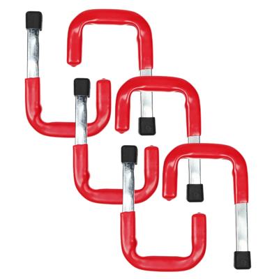 Benson ophanghaak - 6x stuks - gereedschapshaak - metaal - schuur / werkplaats