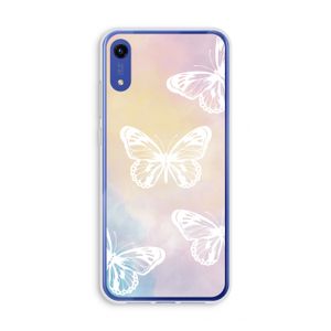 White butterfly: Honor Play 8A Transparant Hoesje