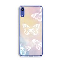 White butterfly: Honor Play 8A Transparant Hoesje